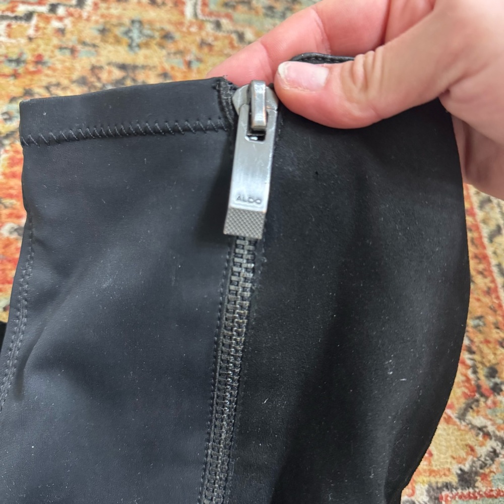 Black Over-the-Knee ALDO Boots - Picture 3 of 6